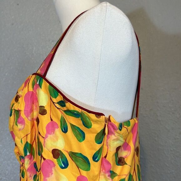 NEW Farm Rio mini cashew midi dress size M - Picture 8 of 14